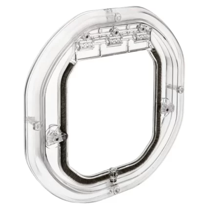 Pet-Tek Clear Glass Fitting Intermediate Dog Door G-IDDC
